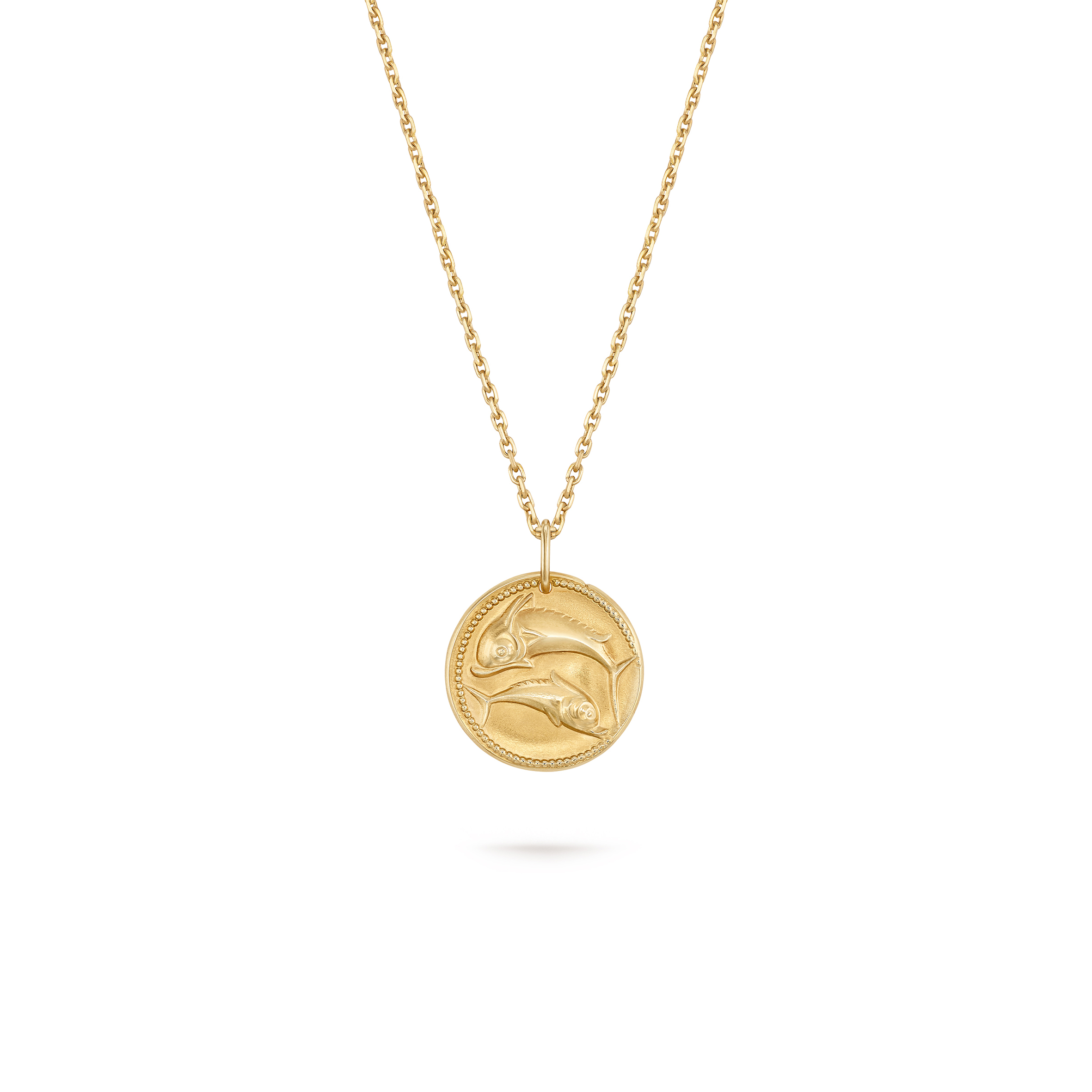 VAN CLEEF ARPELS ZODIAQUE MEDAL PISCIUM (PISCES) - YELLOW GOLD  VCARP7SY00